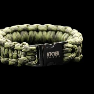 Paracord black 20mm camo cobra