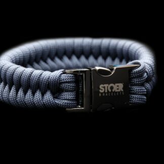 Paracord black 20mm navyblue fishtail