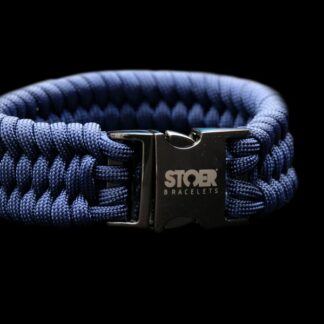Paracord XL black blauw fishtail