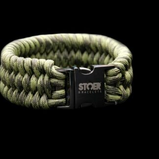 Paracord  XL black camo fishtail